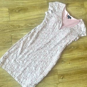 Blush Sparkly Cocktail Dress Sz 14